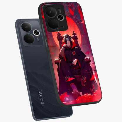 Blood Moon Sovereign Glass Case displayed in angled mockup highlighting dark celestial moon design and dramatic theme.