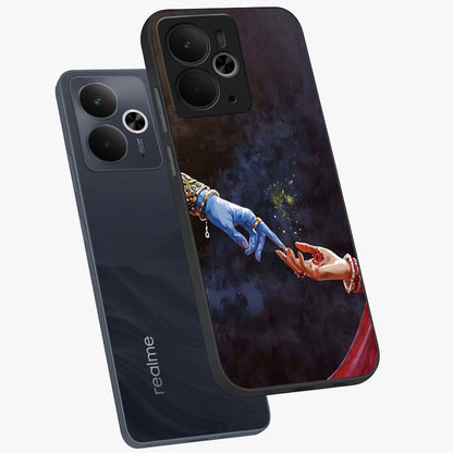 Divine Touch Eternal Glass Case displayed in angled mockup highlighting elegant divine inspired design with calm aesthetic style.