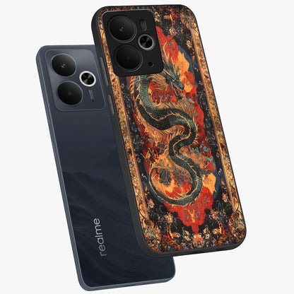 Inferno Dragon Soul Glass Case displayed in angled mockup highlighting powerful dragon illustration with inferno aesthetic.