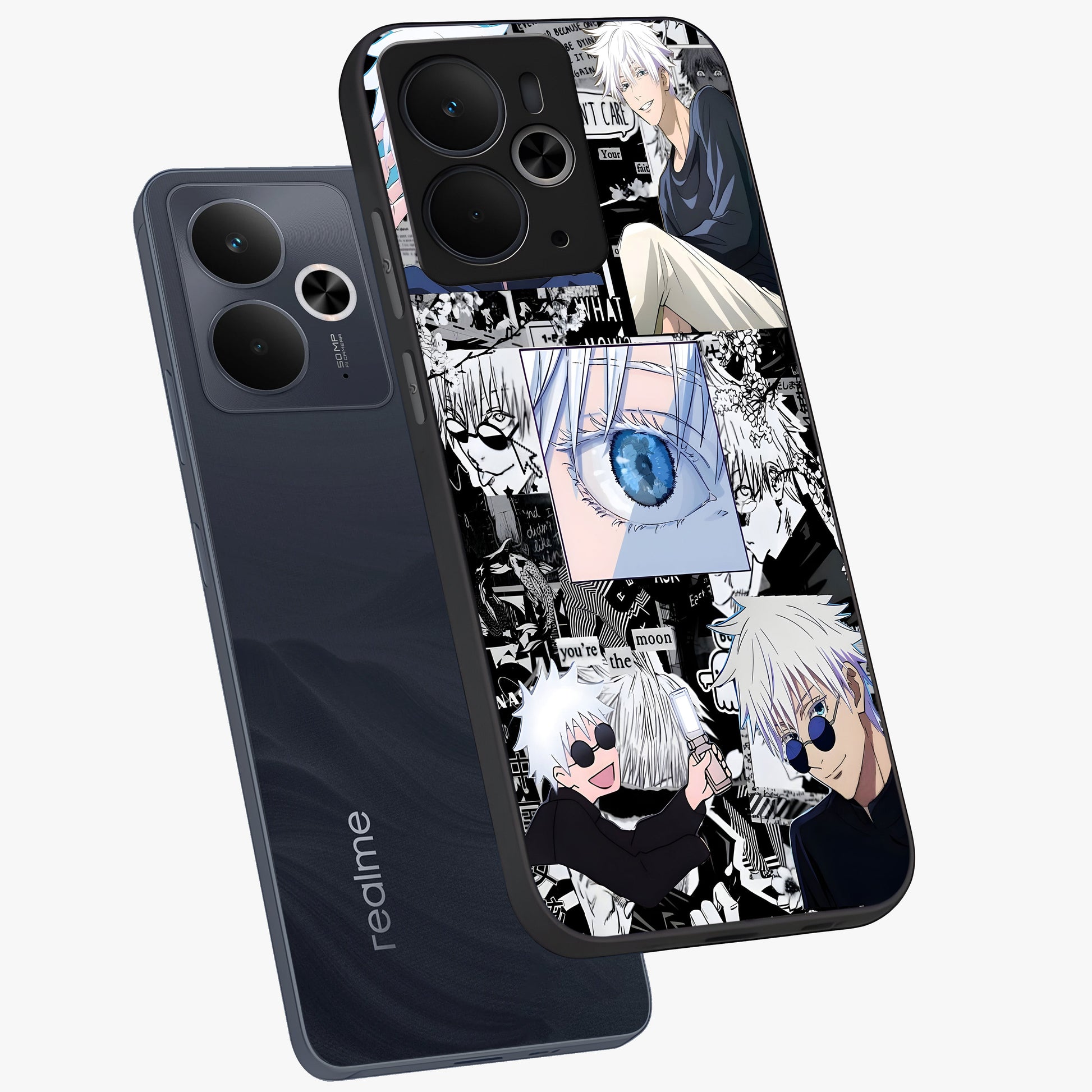 Infinity Sorcerer Chaos Glass Case displayed in angled mockup highlighting powerful magical design with fantasy aesthetic style.