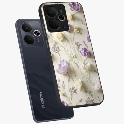 Lilac Breeze Harmony Glass Case displayed in angled mockup highlighting calm lilac breeze design with soothing aesthetic style.