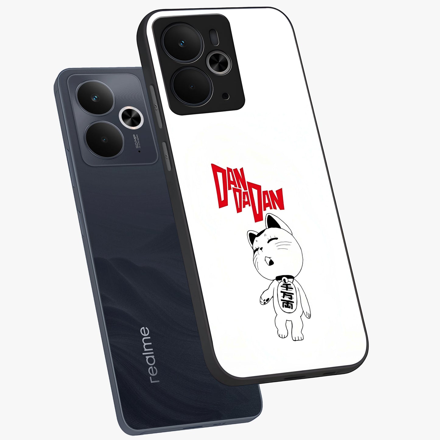 Playful Spirit Charm Glass Case displayed in angled mockup highlighting lively decorative design with playful aesthetic style.