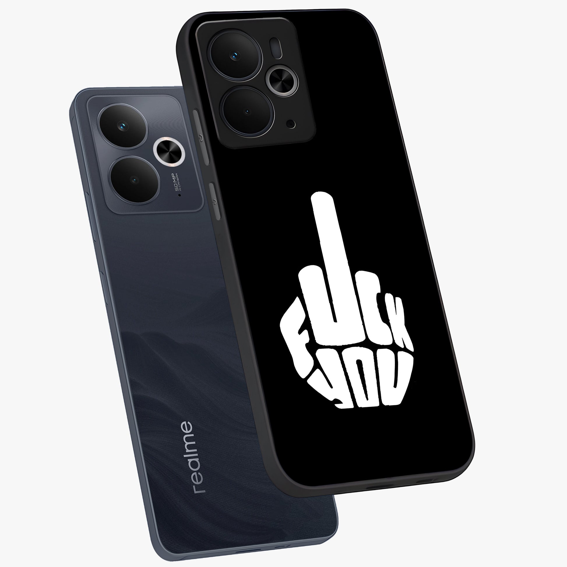 Rebel Mode On Glass Case displayed in angled mockup highlighting edgy text design with modern street aesthetic.