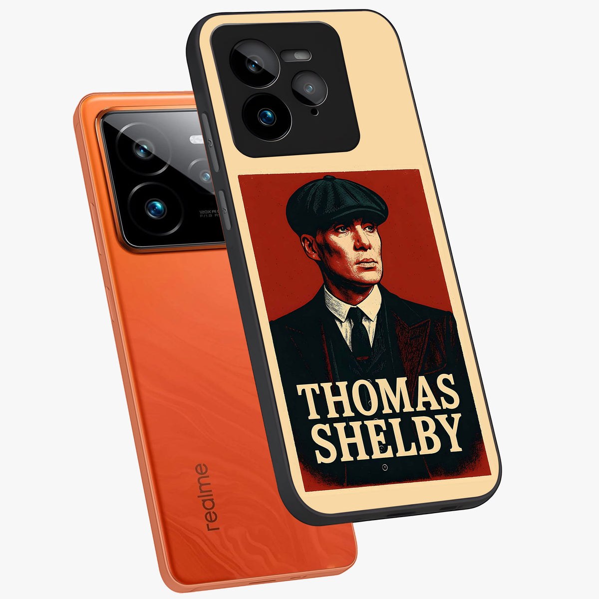 Vintage Mafia Authority Glass Case displayed in angled mockup highlighting powerful retro design with classic gangster aesthetic.