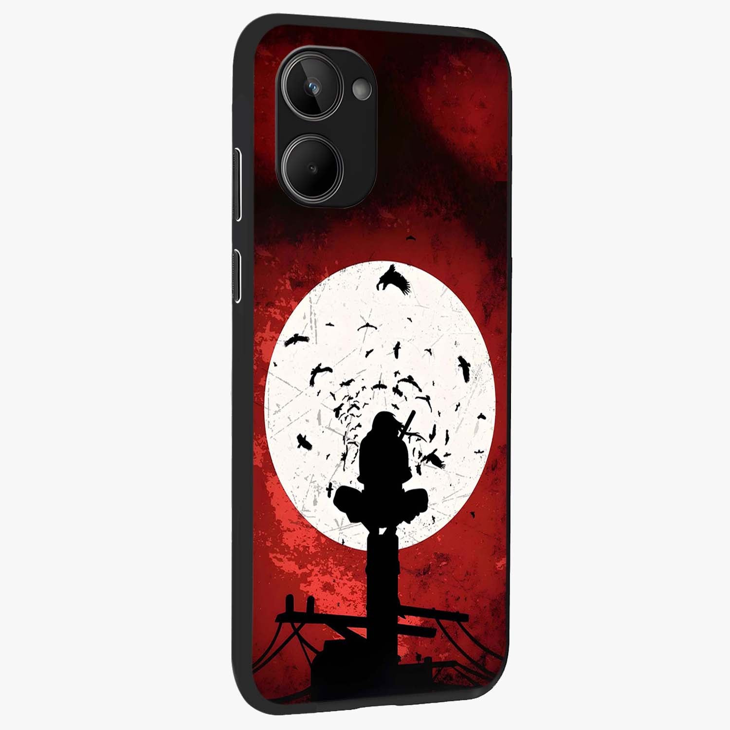 It Comes In Waves Quote Glass Case upright view showcasing calm wave artwork with motivational quote theme.
