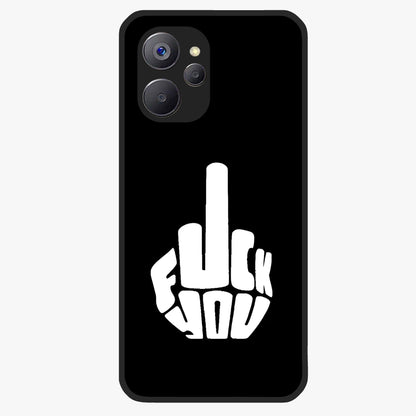 Rebel Mode On Glass Case showing flat back view with bold rebellious typography artwork and glossy glass finish.