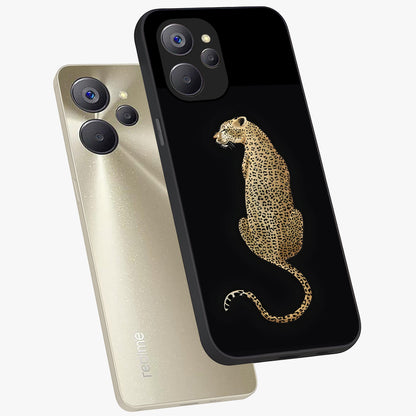 Regal Leopard Glass Case displayed in angled mockup highlighting powerful animal illustration with stylish wild aesthetic.
