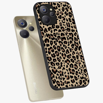 Savage Chic Pattern Glass Case displayed in angled mockup highlighting bold fashion inspired design with chic aesthetic.
