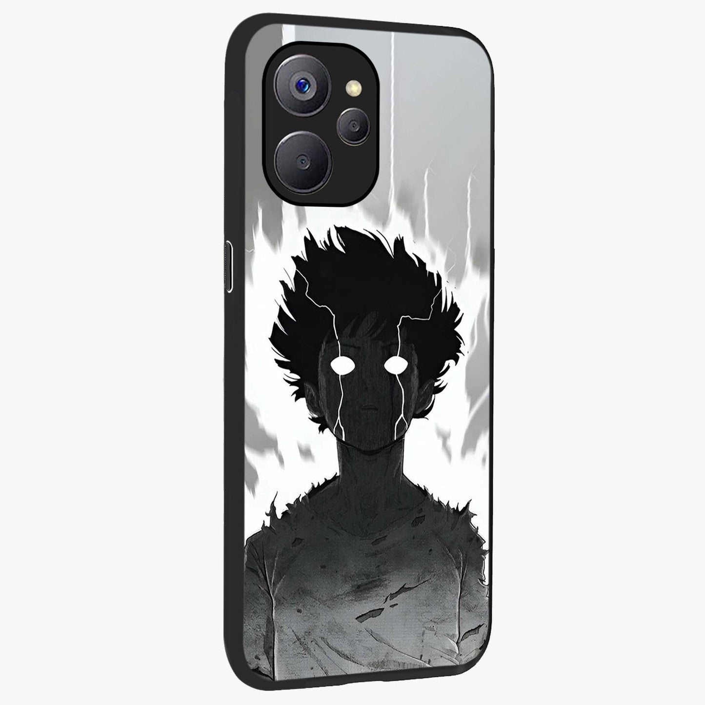 Awakened Inner Rage Glass Case upright view showcasing dramatic artwork with strong expressive aesthetic.