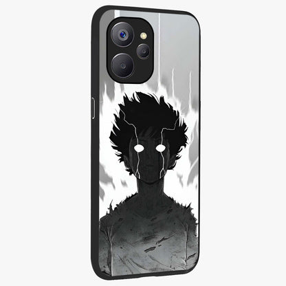 Awakened Inner Rage Glass Case upright view showcasing dramatic artwork with strong expressive aesthetic.