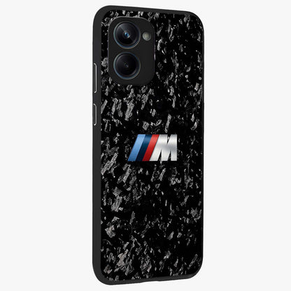 Carbon Speed Mark Glass Case upright view showcasing modern carbon speed graphic with bold automotive theme.