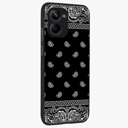 Retro Rebel Threads Glass Case upright view showcasing stylish vintage artwork with bold retro theme.