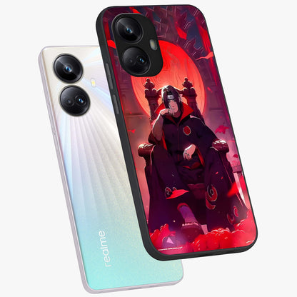 Blood Moon Sovereign Glass Case displayed in angled mockup highlighting dark celestial moon design and dramatic theme.