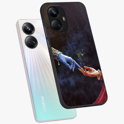 Divine Touch Eternal Glass Case displayed in angled mockup highlighting elegant divine inspired design with calm aesthetic style.