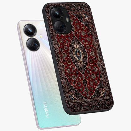 Heritage Carpet Royale Glass Case displayed in angled mockup highlighting intricate royal carpet design with heritage aesthetic.