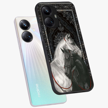 Majestic Ride Legacy Glass Case displayed in angled mockup highlighting sleek vehicle design with bold racing aesthetic.
