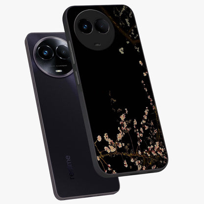 Petal Moon Light With Custom Name Glass Case displayed in angled mockup highlighting delicate petal design with custom name feature.