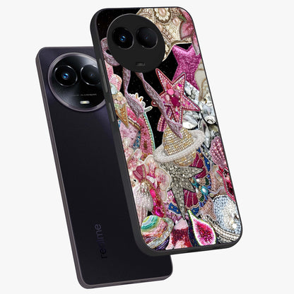 Starlit Jewel Dream Glass Case displayed in angled mockup highlighting glowing celestial jewel design with dreamy aesthetic.