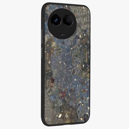 Aesthetic Astrolophia Glass Case upright view showcasing soft aesthetic theme with stylish modern look.