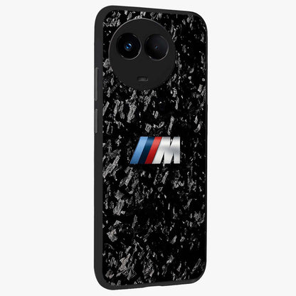 Carbon Speed Mark Glass Case upright view showcasing modern carbon speed graphic with bold automotive theme.