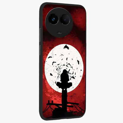 It Comes In Waves Quote Glass Case upright view showcasing calm wave artwork with motivational quote theme.