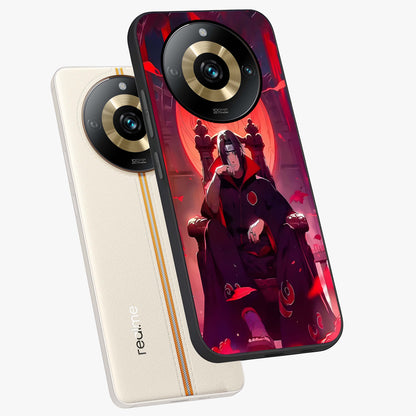 Blood Moon Sovereign Glass Case displayed in angled mockup highlighting dark celestial moon design and dramatic theme.
