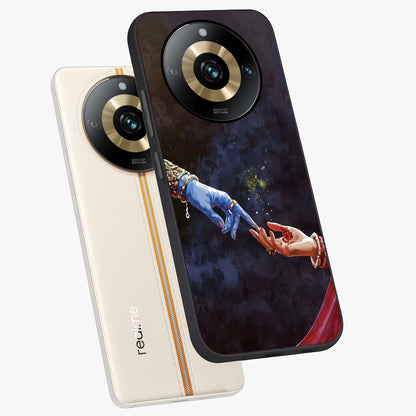 Divine Touch Eternal Glass Case displayed in angled mockup highlighting elegant divine inspired design with calm aesthetic style.