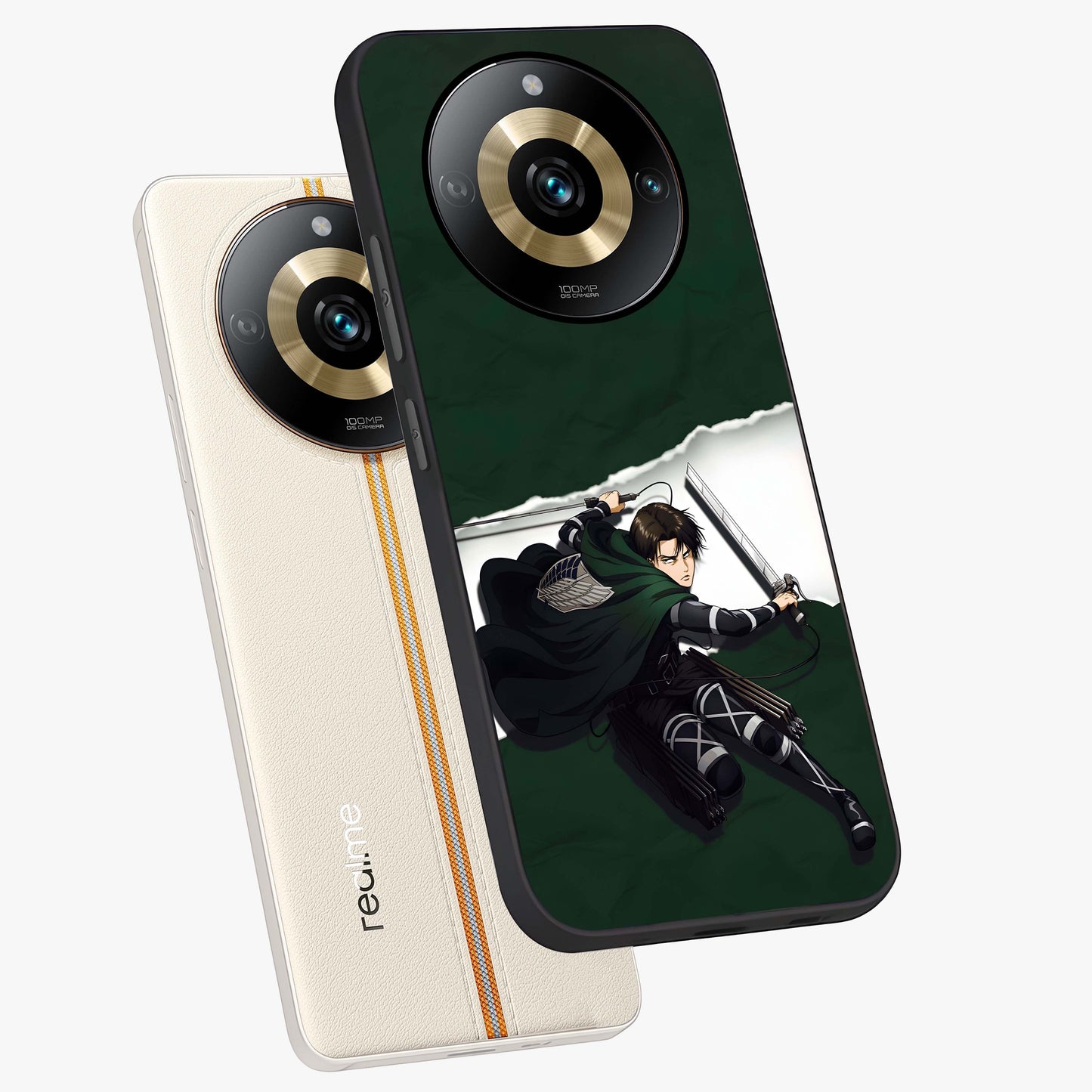 Emerald War Vanguard Glass Case displayed in angled mockup highlighting intense battle inspired design with emerald tone aesthetic.
