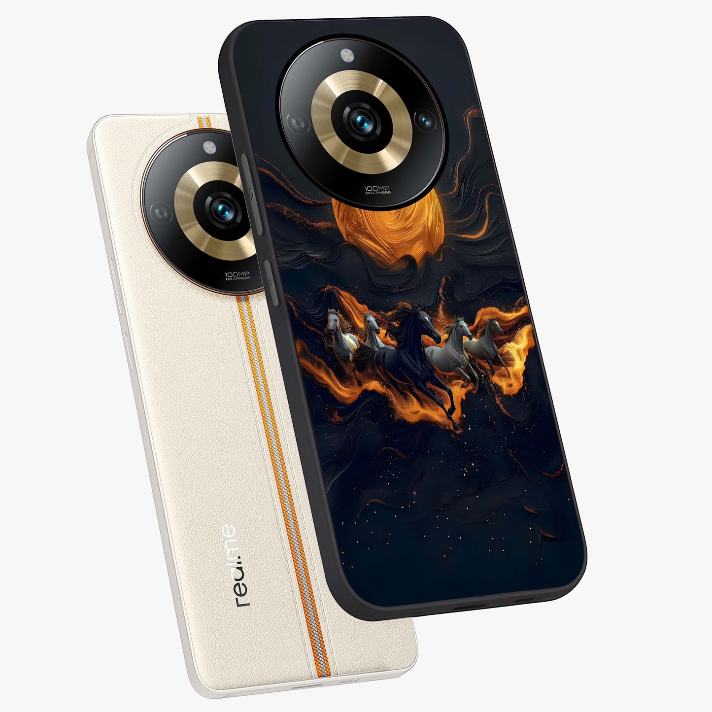 Golden Royal Heritage Glass Case displayed in angled mockup highlighting luxurious heritage design with golden aesthetic style.