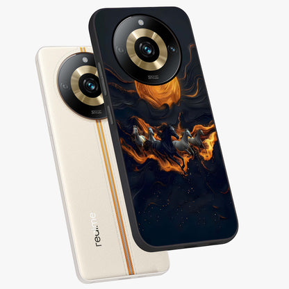 Golden Royal Heritage Glass Case displayed in angled mockup highlighting luxurious heritage design with golden aesthetic style.