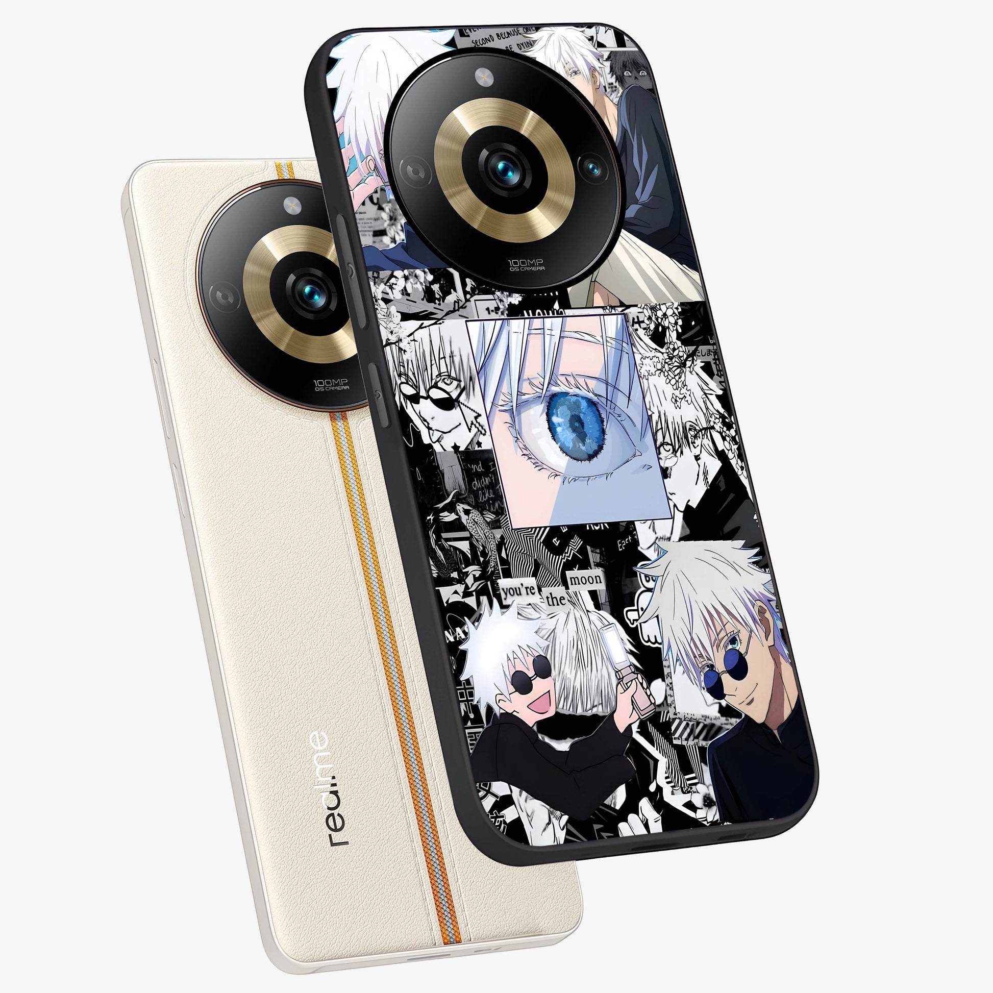 Infinity Sorcerer Chaos Glass Case displayed in angled mockup highlighting powerful magical design with fantasy aesthetic style.