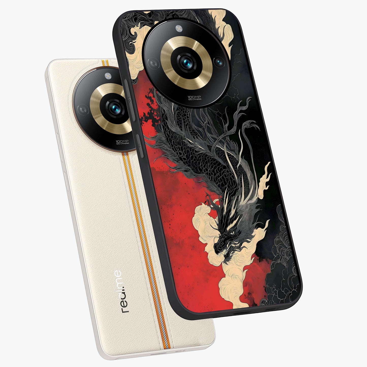 Shadow Dragon Fury Glass Case displayed in angled mockup highlighting powerful dragon illustration with dark fantasy aesthetic.