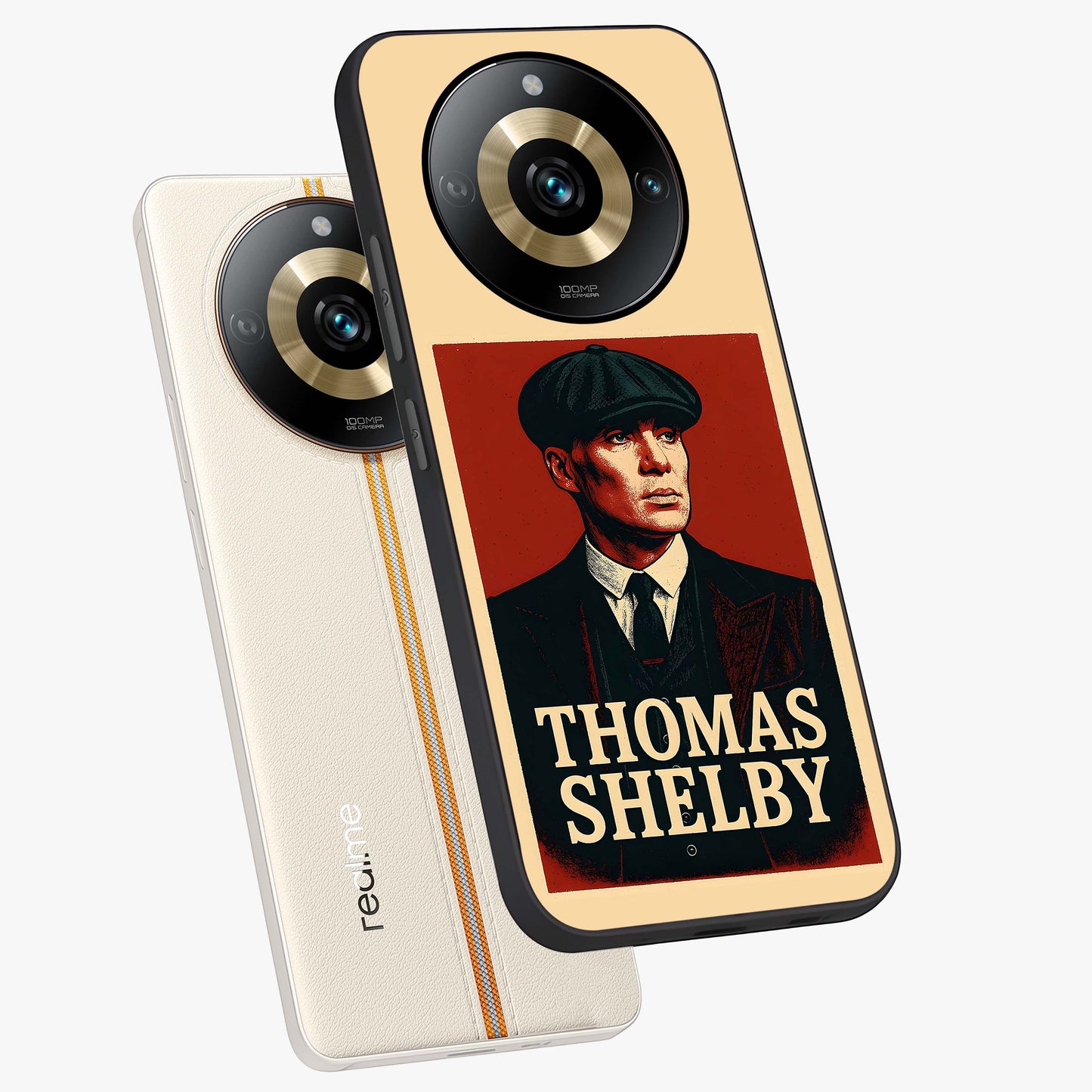 Vintage Mafia Authority Glass Case displayed in angled mockup highlighting powerful retro design with classic gangster aesthetic.