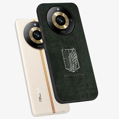 Wings Of Freedom Glass Case displayed in angled mockup highlighting graceful wing design with inspirational aesthetic.