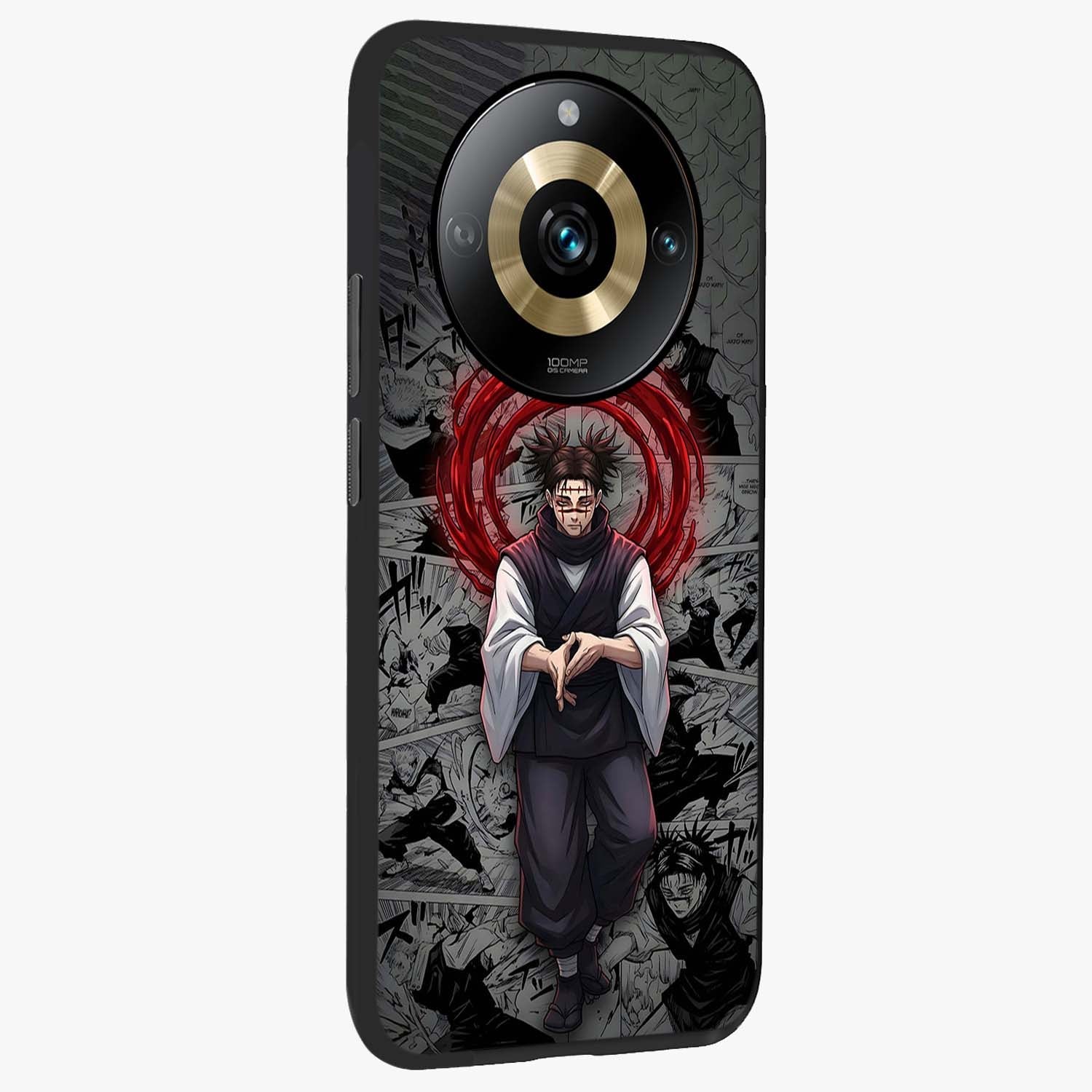 Cursed Ritual Ascension Glass Case upright view showcasing powerful ascension artwork with dark fantasy theme.