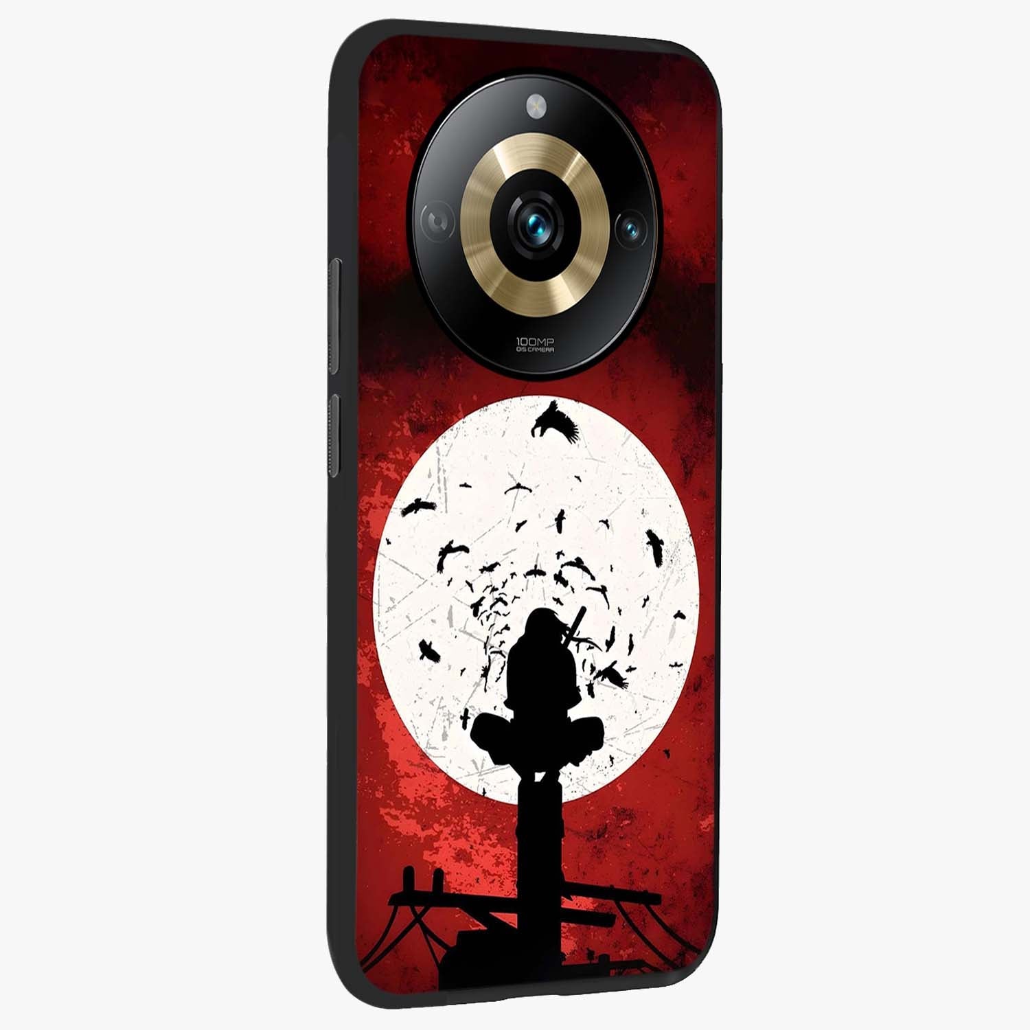 It Comes In Waves Quote Glass Case upright view showcasing calm wave artwork with motivational quote theme.