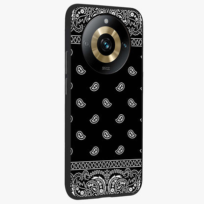 Retro Rebel Threads Glass Case upright view showcasing stylish vintage artwork with bold retro theme.