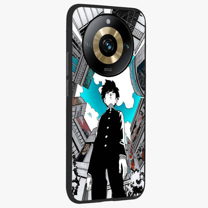 Silent Psychic Awakening Glass Case upright view showcasing symbolic psychic artwork with mysterious mystical theme.