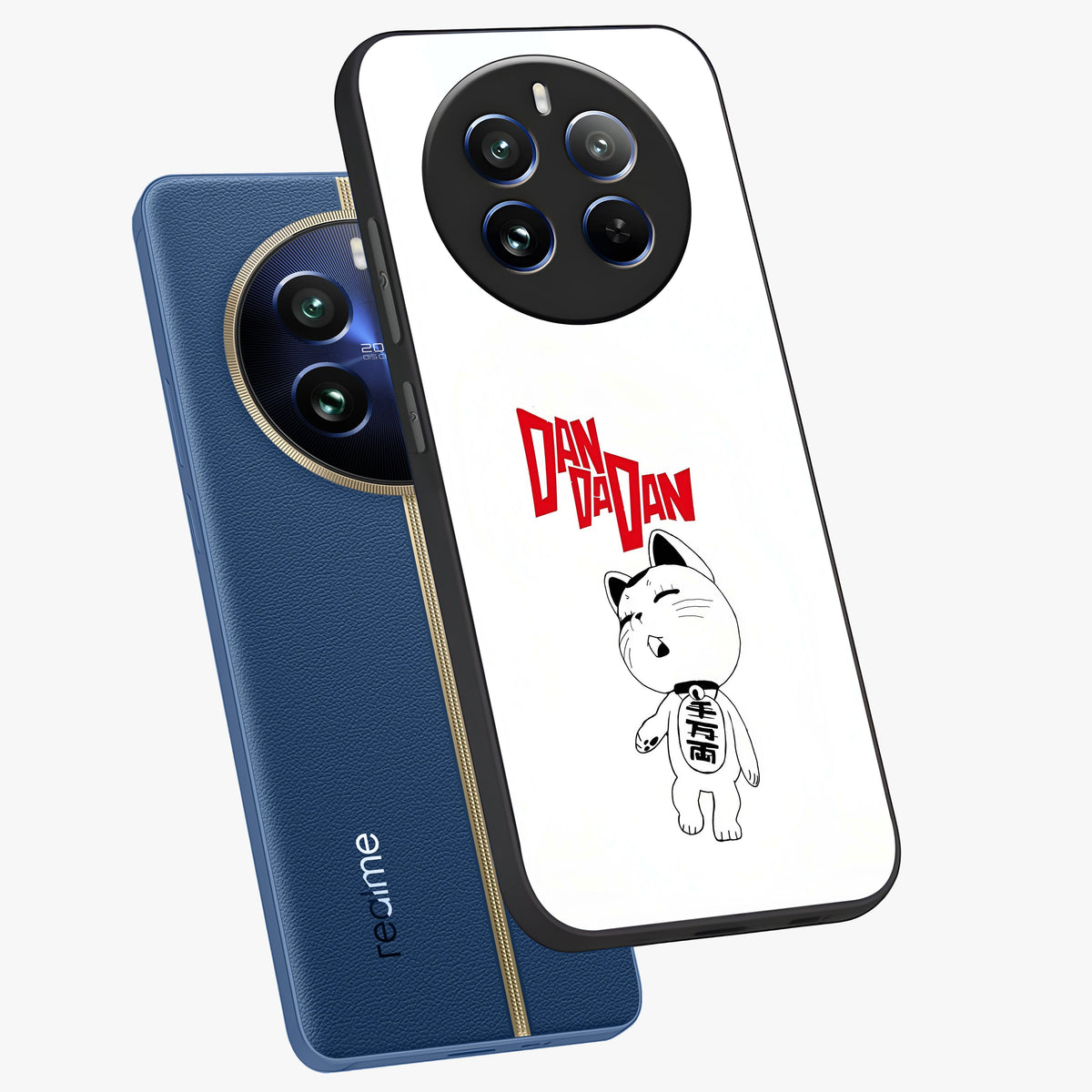 Playful Spirit Charm Glass Case displayed in angled mockup highlighting lively decorative design with playful aesthetic style.