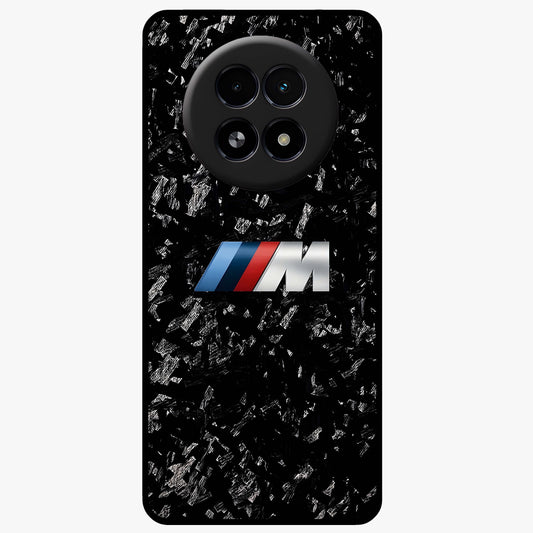 Carbon Speed Mark Glass Case showing flat back view with sporty carbon pattern artwork and glossy glass finish.