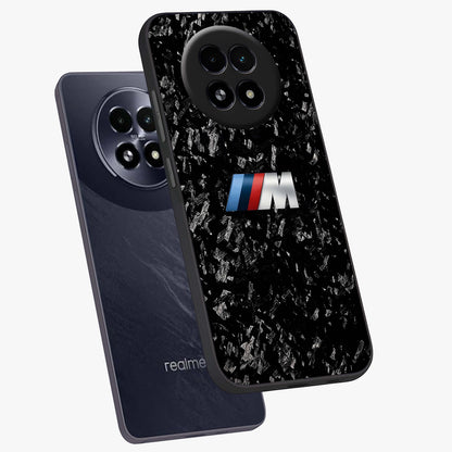 Carbon Speed Mark Glass Case displayed in angled mockup highlighting racing inspired carbon design and sleek aesthetic style.