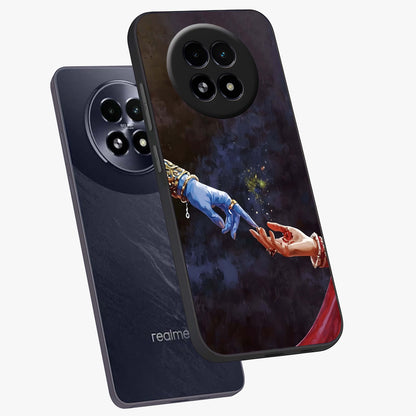 Divine Touch Eternal Glass Case displayed in angled mockup highlighting elegant divine inspired design with calm aesthetic style.