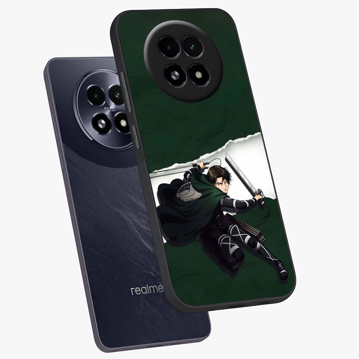 Emerald War Vanguard Glass Case displayed in angled mockup highlighting intense battle inspired design with emerald tone aesthetic.