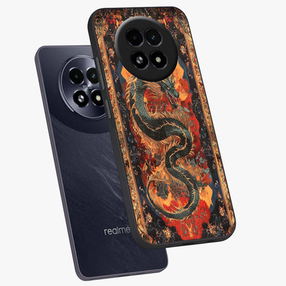Inferno Dragon Soul Glass Case displayed in angled mockup highlighting powerful dragon illustration with inferno aesthetic.