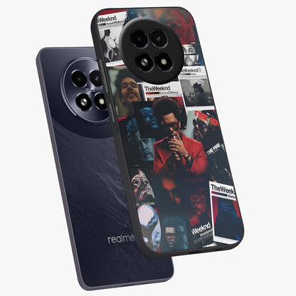 The Weeknd Glass Case displayed in angled mockup highlighting stylish pop culture inspired design with modern aesthetic.