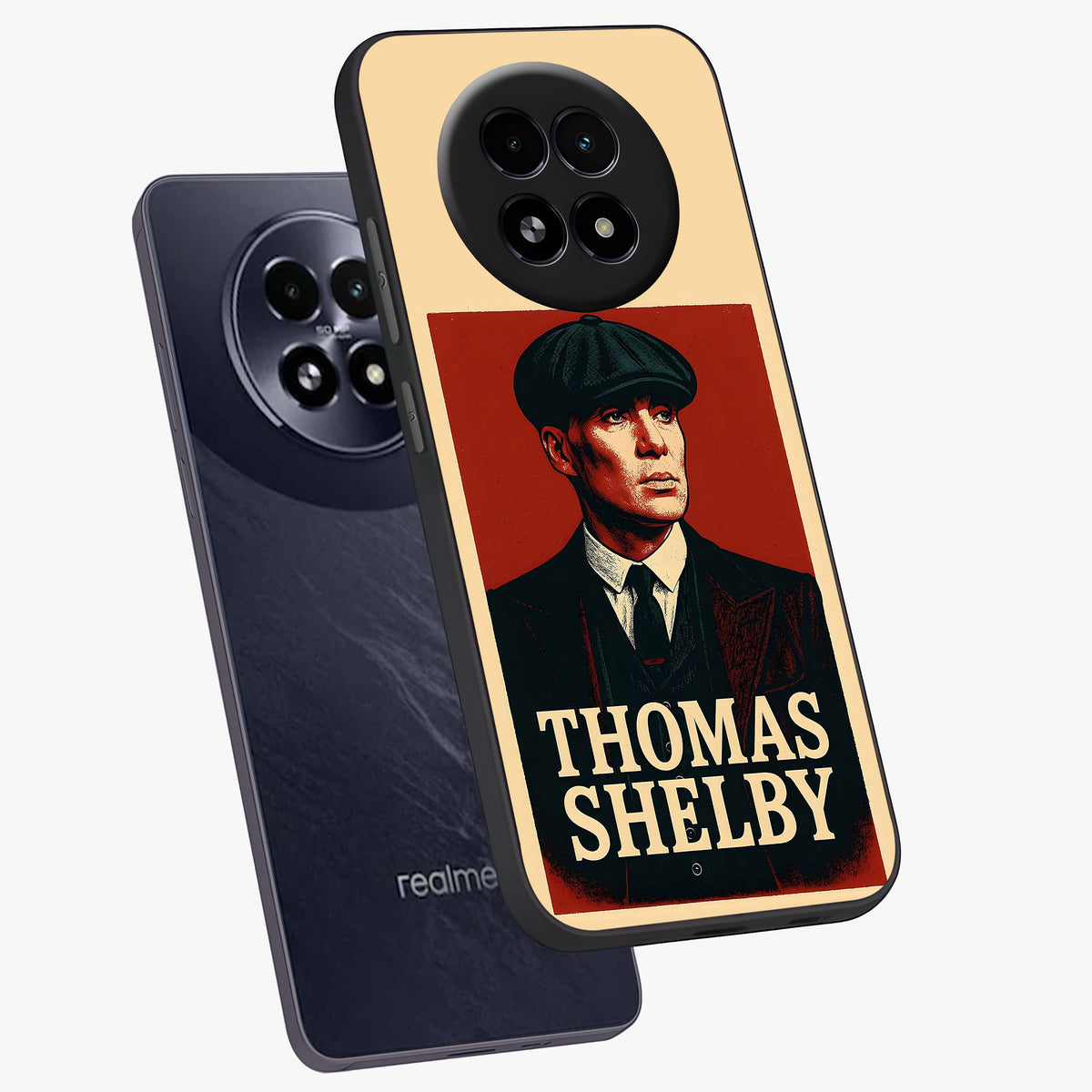 Vintage Mafia Authority Glass Case displayed in angled mockup highlighting powerful retro design with classic gangster aesthetic.