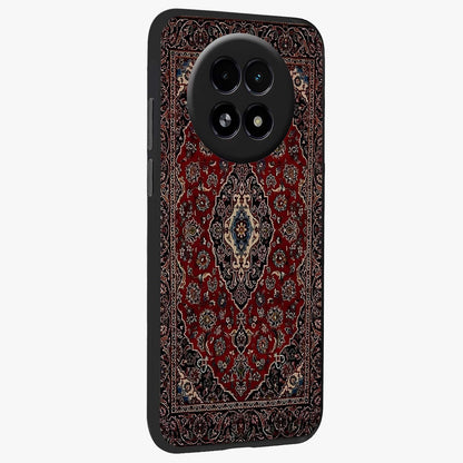 Heritage Carpet Royale Glass Case upright view showcasing detailed ornamental artwork with luxurious traditional theme.