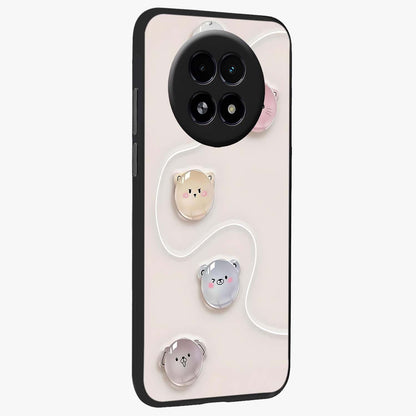 Puffy Face Parade Glass Case upright view showcasing adorable character artwork with cheerful animated theme.