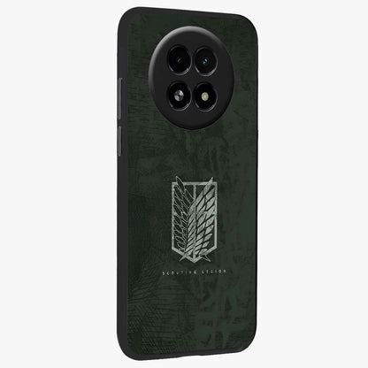 Wings Of Freedom Glass Case upright view showcasing powerful wings artwork with freedom themed design.