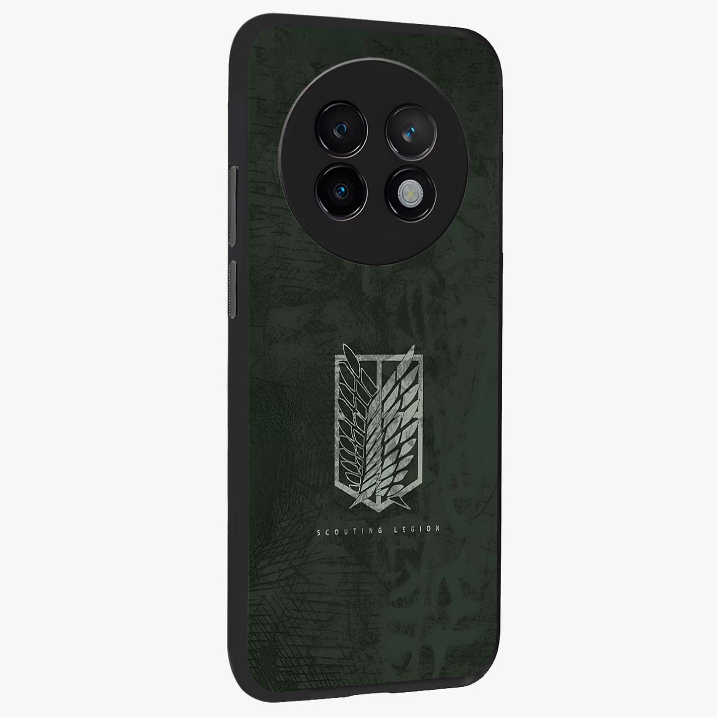 Wings Of Freedom Glass Case upright view showcasing powerful wings artwork with freedom themed design.